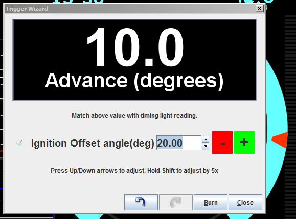 10°fixed Timing