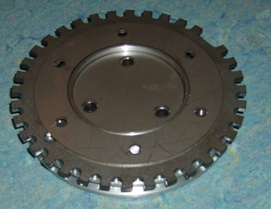 montage vor der riemenscheibe