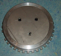 montage hinter der riemenscheiben