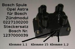 die spule aus ebay ist heute mit der post gekommen.<br />original bosch für 79 tacken ist mehr als o.k.<br />BOSCH TEILENUMMER:<br />0 221 503 001