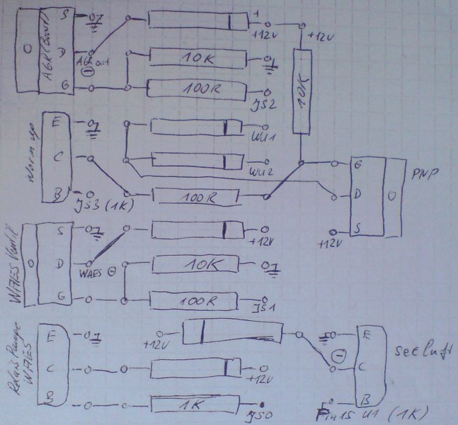 Schaltplan Proto Area