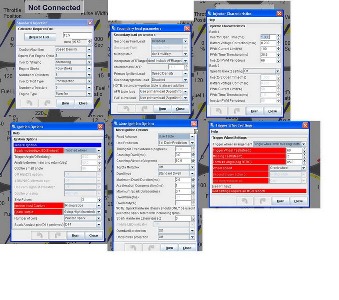 Tunerstudio Basic Settings