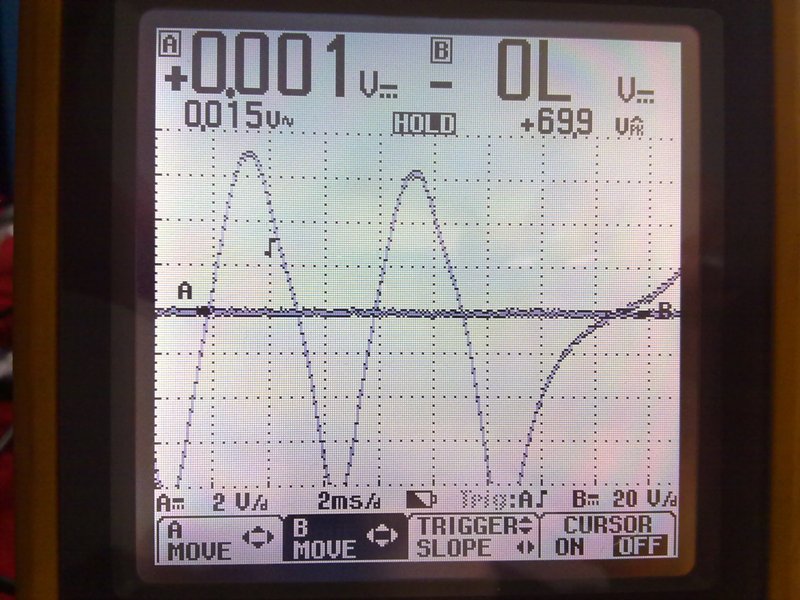 Das hier ist der Anfang der Lücke, da rechts...