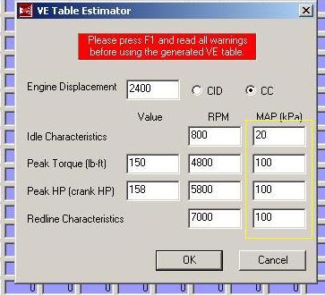 hier gelb eingerahmt die MAP sache