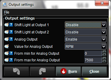 Einstellungen für die neuen Funktionen